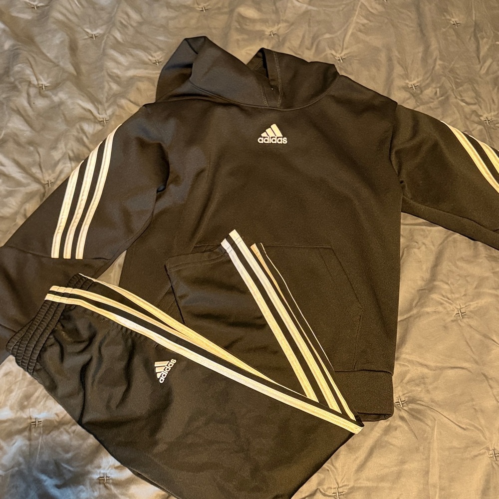 Adidas Hoodie and Joggers